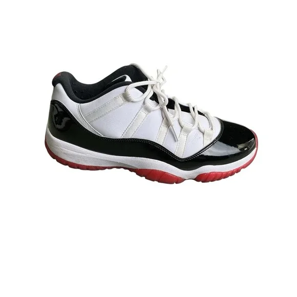 Jordan Air Jordan 11 Retro Low Concord-Bred White Black Red AV2187-160 2020 - Picture 4 of 16